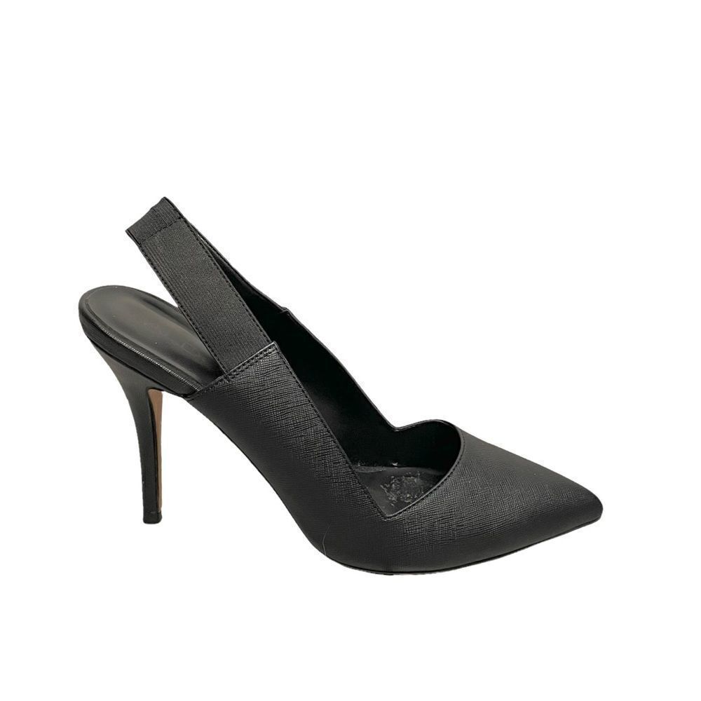 ALDO Black Leather Pointy Toe Slingback Pumps
High Heels 9